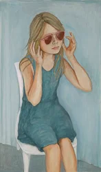 Mädchen mit Sonnenbrille, 2017